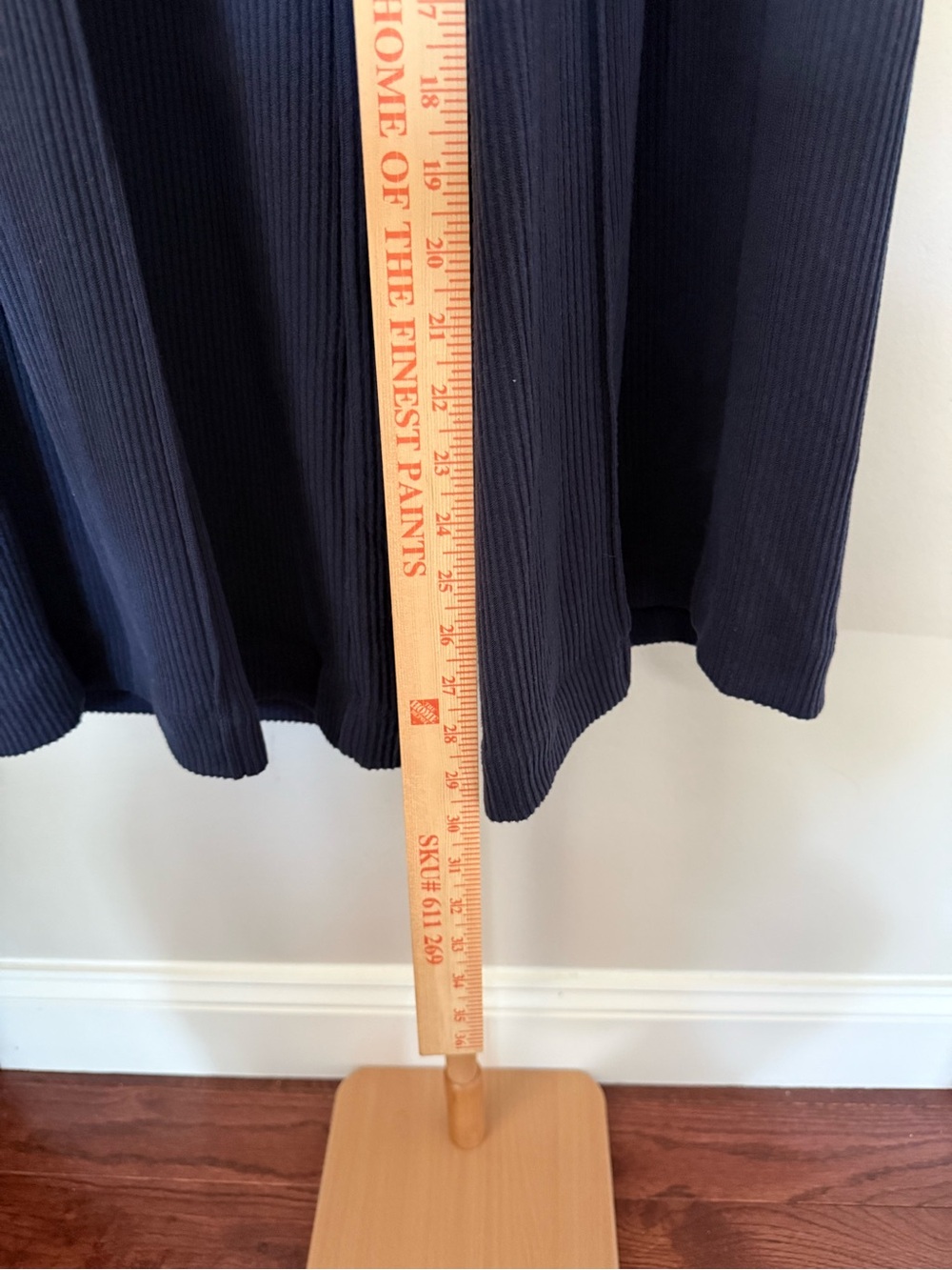 LC Lauren Conrad Navy Blue Wide Leg Pants Women’s Size Large NWT - Picture 7 of 8